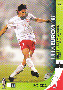 Euzebiusz Smolarek Poland Panini Euro 2008 Card Game #146